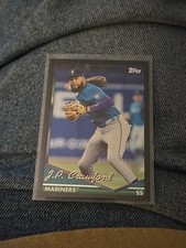 2024 Topps Archives - 1994 Topps J.P. Crawford #203 Black Foilboard