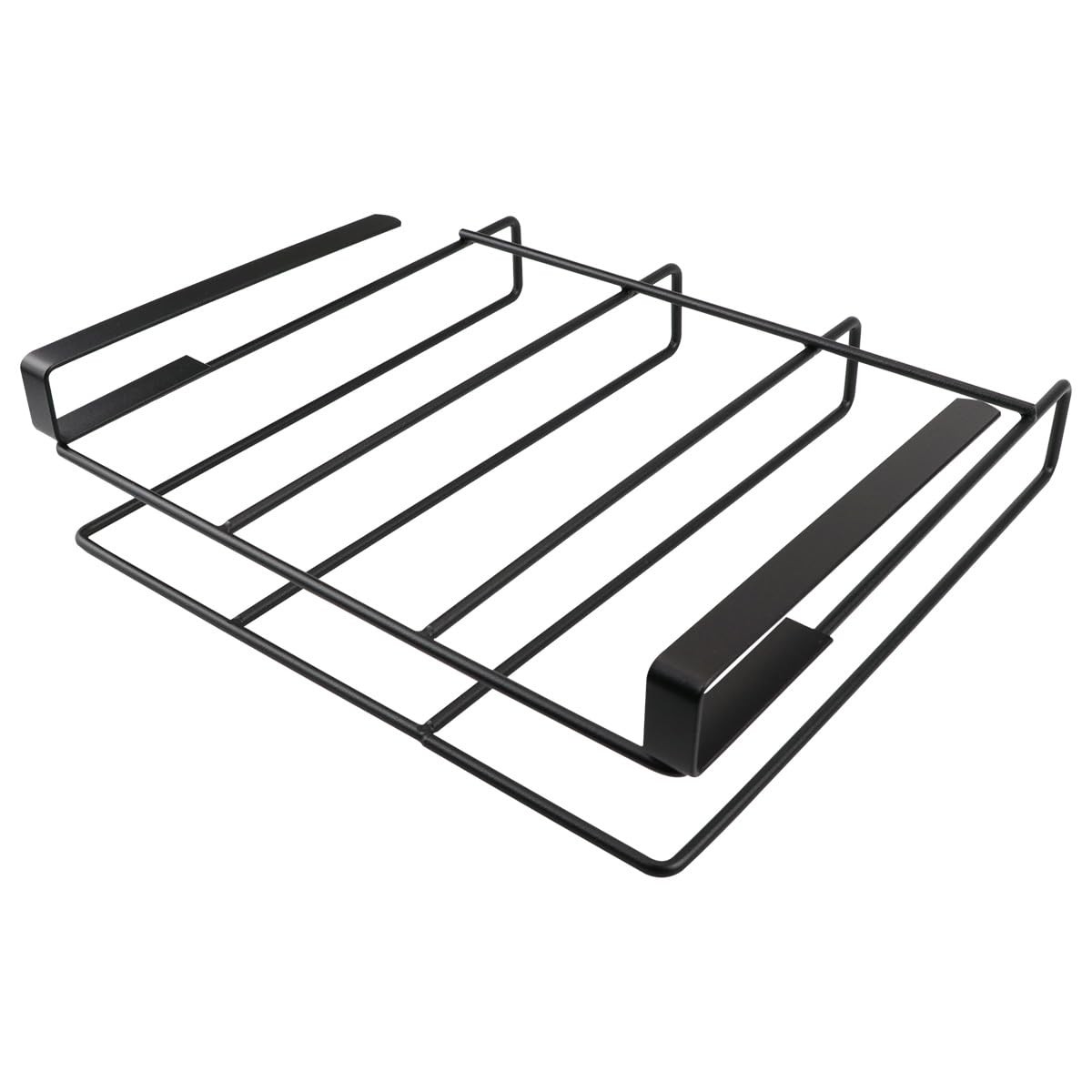 Hanging Chopping Board Rack, 10.4x9.8 Inch, Black, Stainless Steel, Kitchen