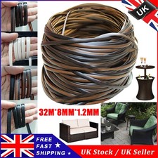 32m Plastic Rattan Wicker Patio Furniture Repair High Strength Chair Table DIY