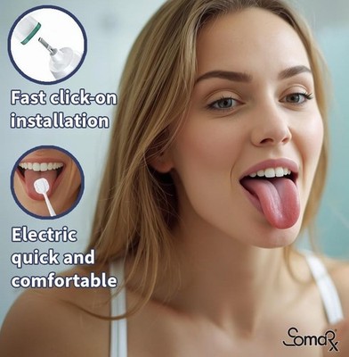 SomaRx Tongue Brush Head for Sonicare Refills for 4100/5100/6100/9023