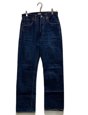 WAREHOUSE Duck Digger Selvedge Denim Hose DUCK DIGGER Indigo Gebraucht Japan