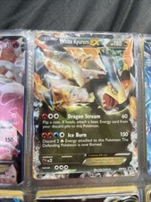 This White Kyurem EX Full Art card (146/149) is from the Boundaries Crossed set on eBay