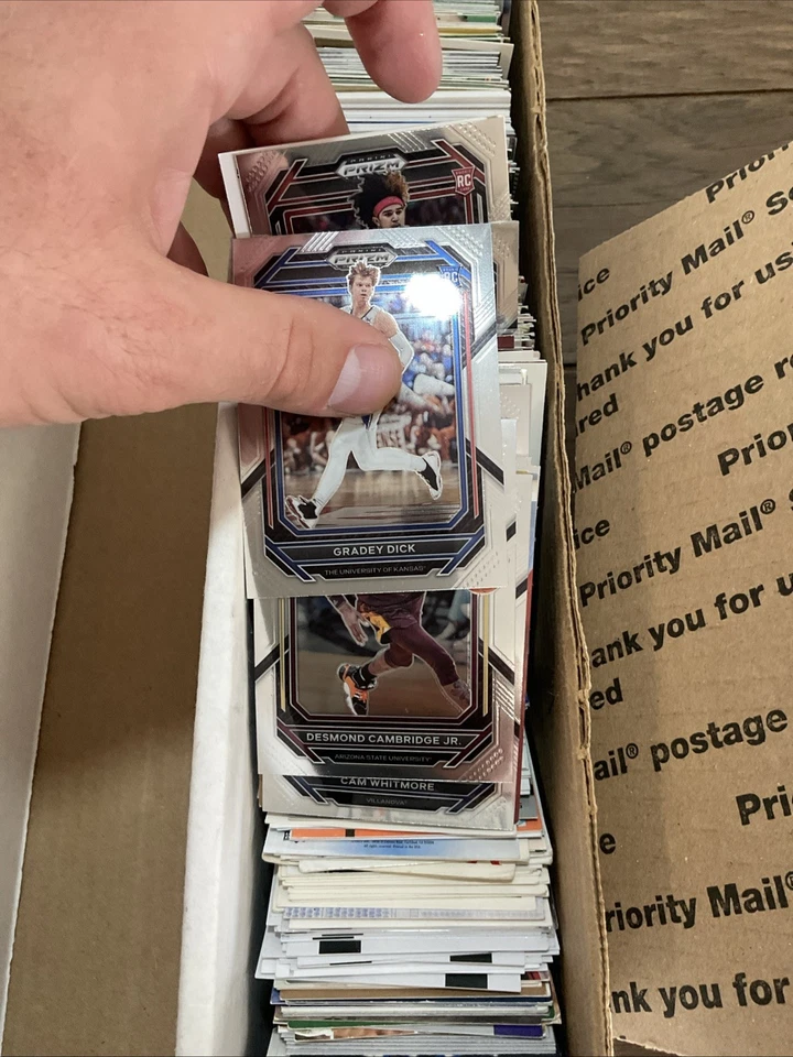 Alrededor de 3000 tarjetas deportivas All Stars insertos de novatos NFL NBA MLB cera de colección Foto 3 de 4