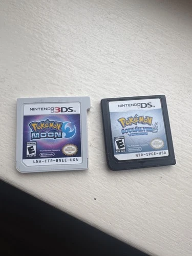 Pokemon Moon and Soul Silver - Nintendo 3DS/2DS