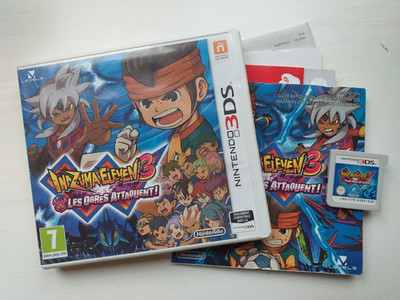 Inazuma Eleven 3 Team Ogre Attacks - Nintendo 3DS - UK Cart, French Box