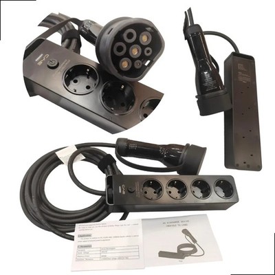 V2L Vehicle To Load Adapter Kabel für Steckdose 3,5m Kabel & 4-fach
