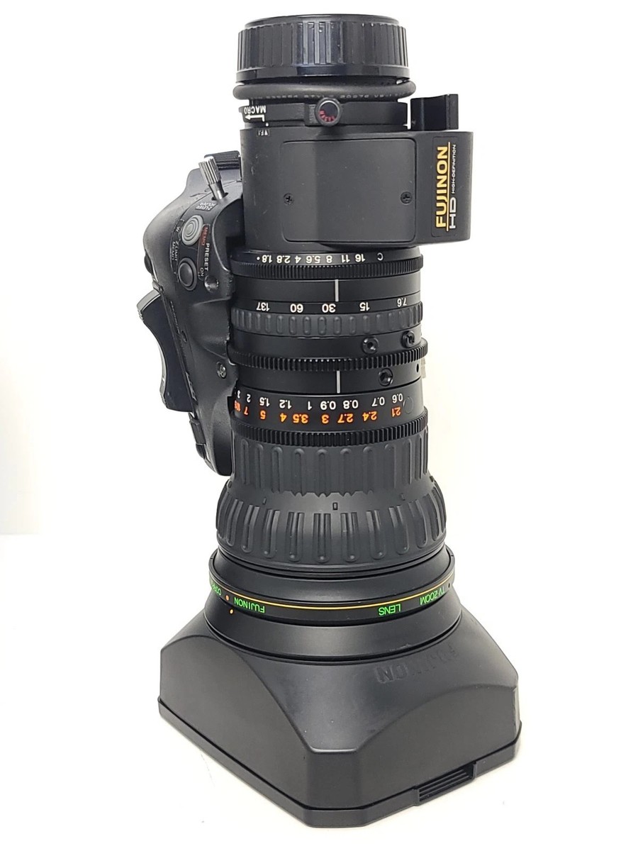 FUJINON HA18x7.6BERM DIGIPOWER Lens for Sony XDCam
