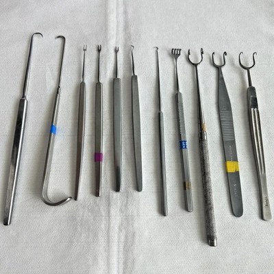Surgical Skin Hook Retractors 11Single & Double Blunt And Sharp Storz,V. Mueller