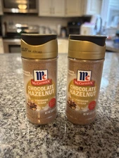 McCormick 2025 Holiday Finishing Sugars Set of 2 Chocolate Hazelnut