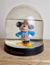 large vintage disney snow globe micky mouse Offical Bully Brand Made In Germany 