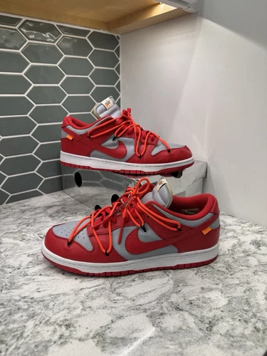 Size 12 - Nike Dunk Low x OFF-WHITE University Red 2019