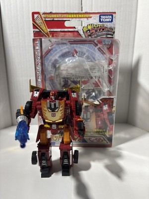 Transformers Henkei Hot Rod C-05 Takara Rodimus Prime Figure Complete w/Box 2011