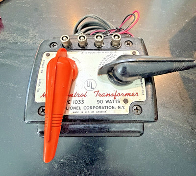 Lionel 1033 Control Transformer 90W O Gauge & Loco Tested Working Original Cord