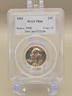 1955 Silver Proof Washington Quarter 25c PCGS PR66