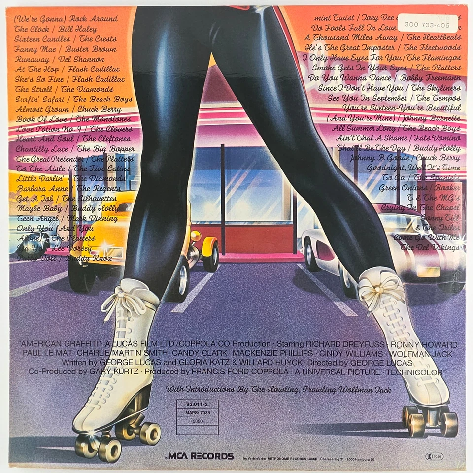 41 Oldies But Goldies From The Sound Track Of American Graffiti 2x 12" LP Record - Image 2 of 4