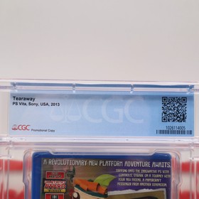 PlayStation PS VITA TEARAWAY / TEAR AWAY - CGC GRADED 9.8 A++! NEW & Sealed!