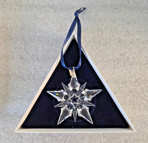 2001 Swarovski Christmas Ornament | eBay