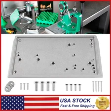 For RCBS Cast Aluminum 9282 Accessory Base Plate 3 Grey Shell Holder Accessory