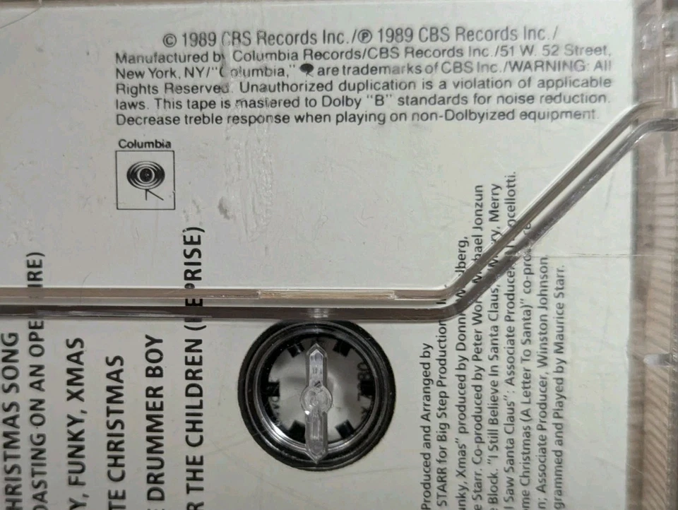 New Kids On The Block - Merry Merry Christmas (1989) - Cassette Tape NKOTB Foto 3 de 4