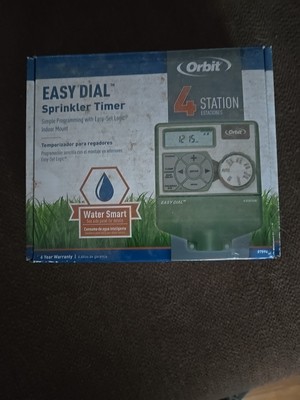 Orbit 4-Station Easy-Dial Electrical Sprinkler Timer