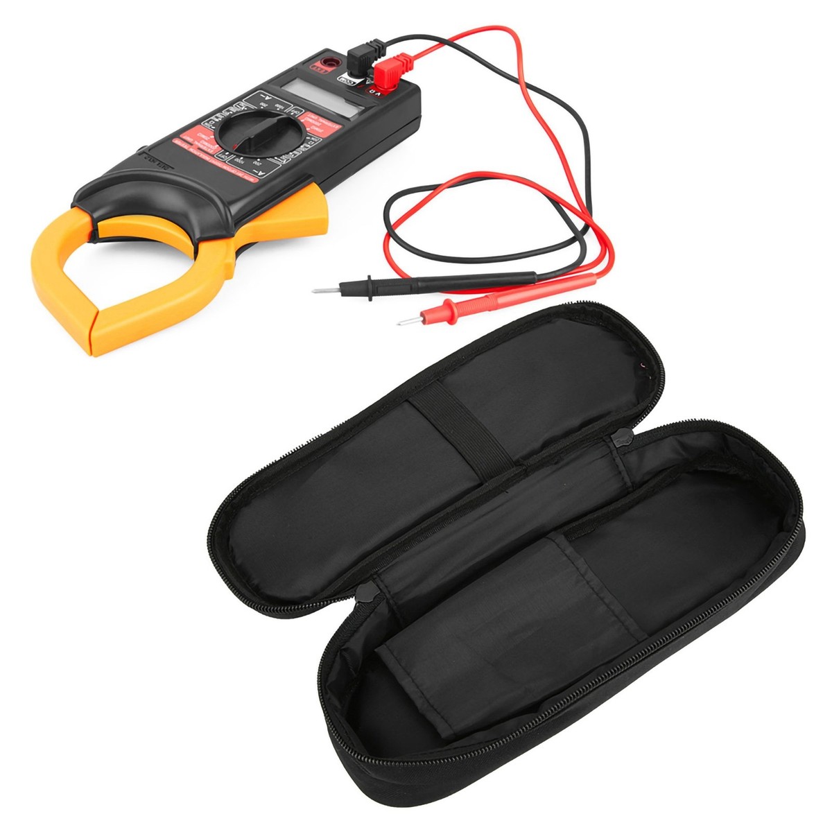 KCH16 Portable Multimeter Storage Bag - Protective Case For Fluke F302 F303 F305 Clamp Meters - View #5