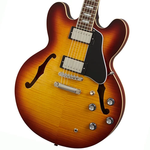 Epiphone Inspired by Gibson ES-335 Figured Raspberry Tea Burst RTB ES335