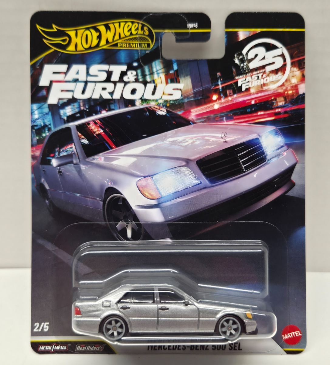 MERCEDES BENZ 500 SEL - Mattel 2026 Hot Wheels - Fast & Furious 25