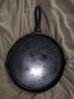 Wagner Cast Iron 1102B Fat Free Fryer Skillet Pan 11"