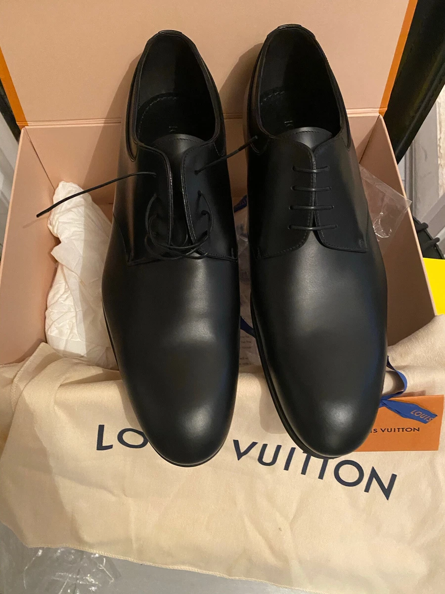 Men Black Louis Vuitton Formal Shoes