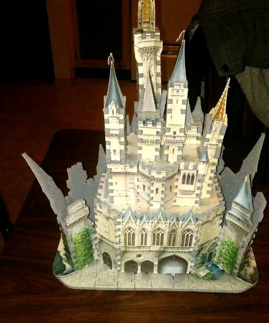 Puzz3d 1995 Cinderella Disney Castle 3d Puzzle By Milton Bradley Complete For Sale Online Ebay