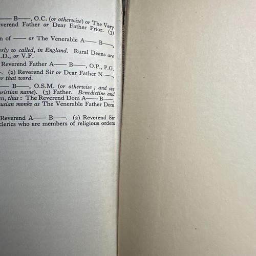 A Catholic Encyclopaedic Dictionary Donald Attwater 1943, Father Fogarty Library - Foto 9 di 14