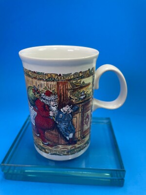 Dunoon Mug Christmas Post  One of the Series of Christmas Cheers 10 oz Cup c74