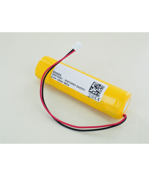 Batterie 2.4V 1.6Ah NiCd Saft 805809 pour blocs de secours URA 117319