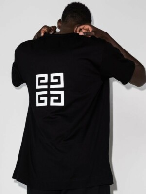 Givenchy Men's Size M Black 4G Logo Print T-shirt $770 | eBay