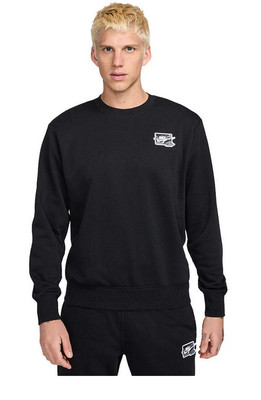 Nike Club FT Crew Bolt Men's Sweatshirt - Black