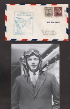 U.S. Postal Cover - First Flight - Canal Zone - Miami - Lindbergh Flown - 1929