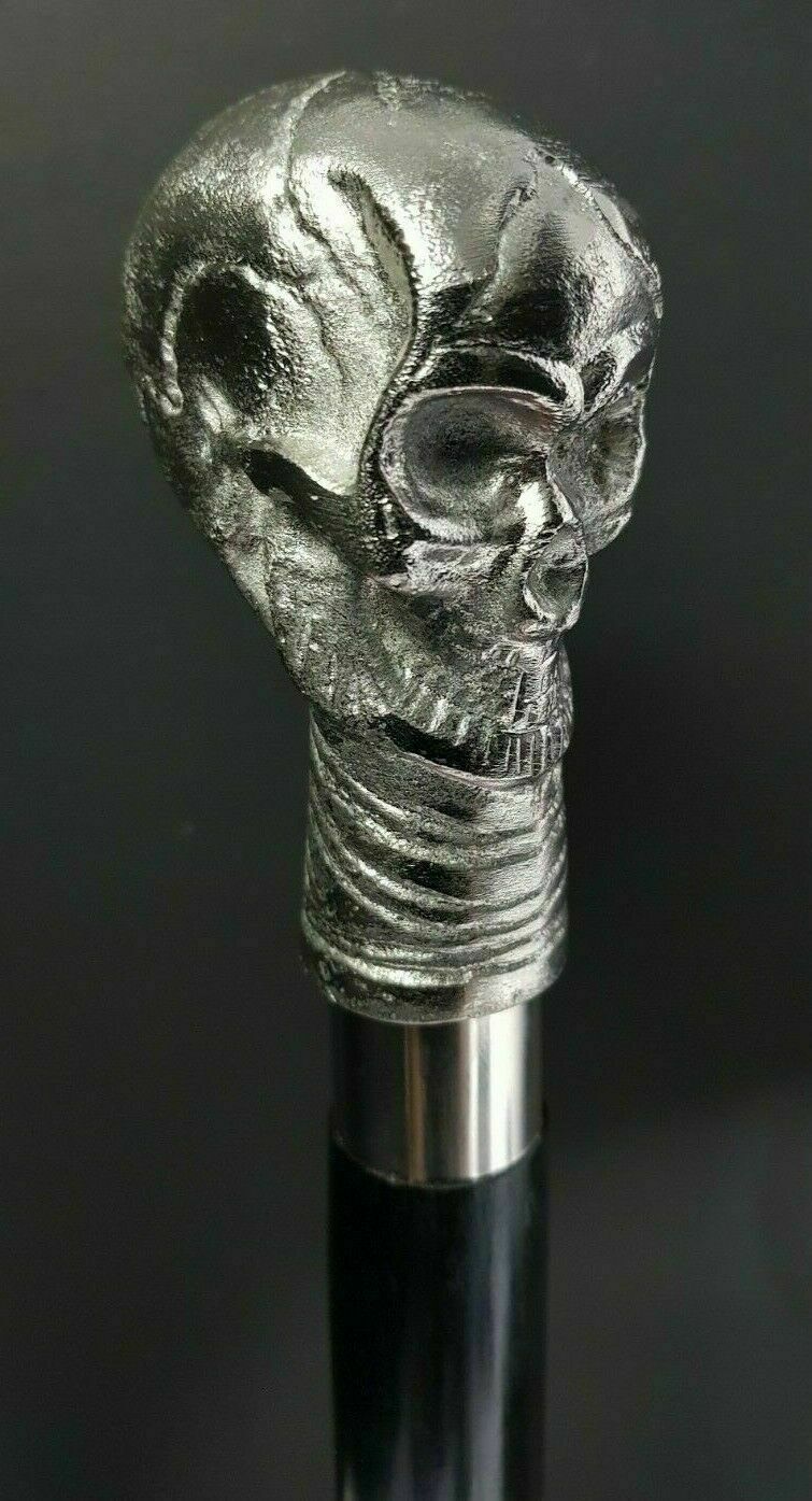 DANGER SKULL HEAD HANDLE SOLID Nautical Wooden Wa… - image 3