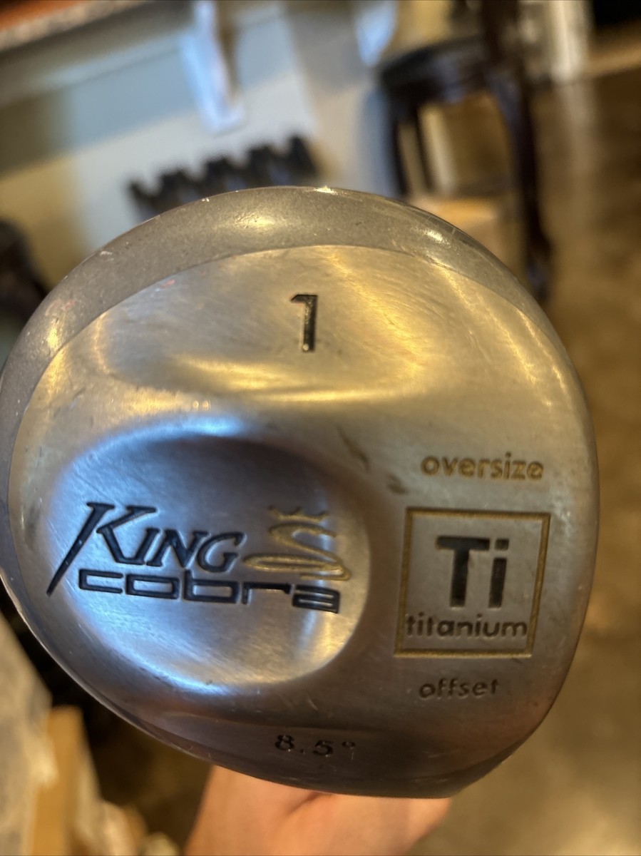 King Cobra Ti Titanium Oversize Offset 1 Wood Driver 8.5