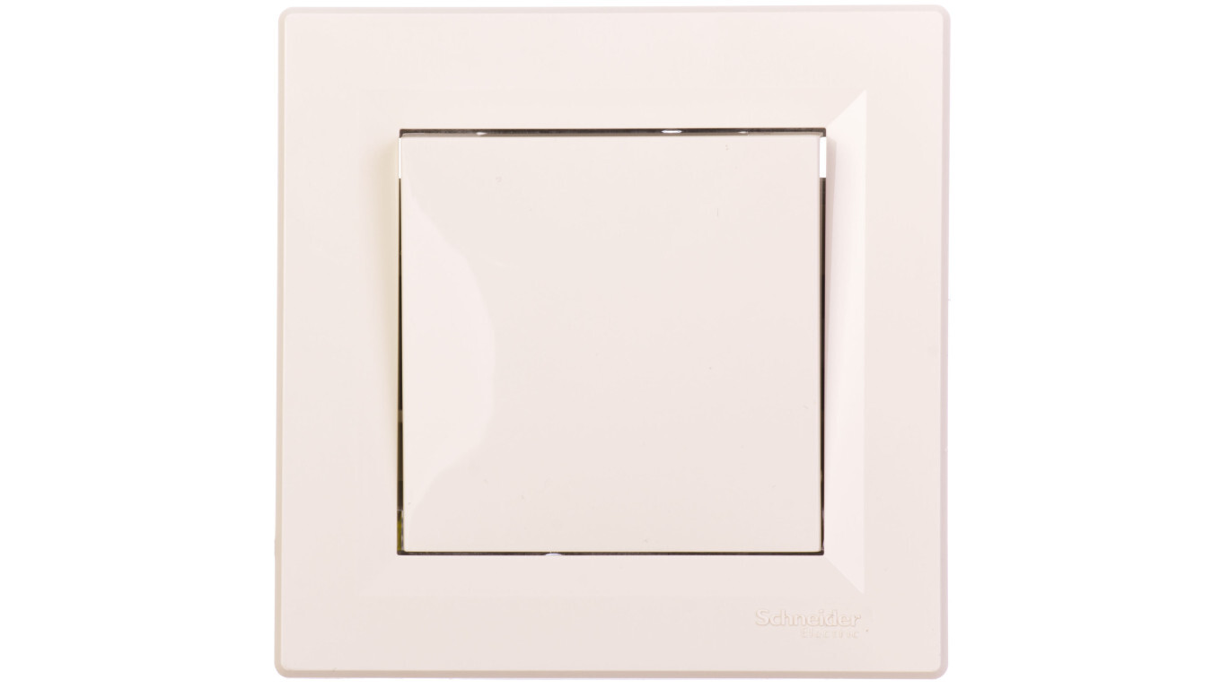ASFORA Single connector with screw terminals, cream EPH0100323 /T2UK