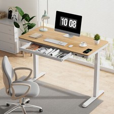 FLEXISPOT 48" Home Office Height Adjustable Standing Desk Computer Desk Drawer