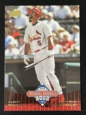 2008 Upper Deck Albert Pujols National Baseball Card Day St. Louis Cardinals