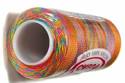 Omega ~ #2 Nylon Thread - 300 yard spool ~ (77-Multi Festival)