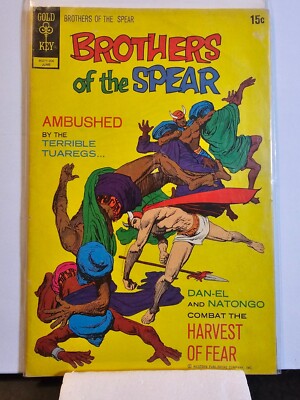 BROTHERS of the SPEAR #1 Harvest of Fear! Comic 1972 Gold Key Comics
