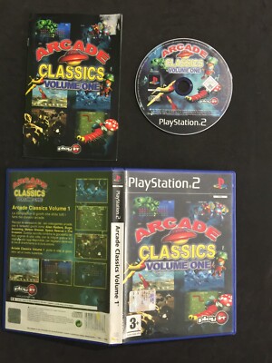 Arcade Classics Volume 1 Sony Playstation 2 PS2 PAL ITA Gebraucht Komplett