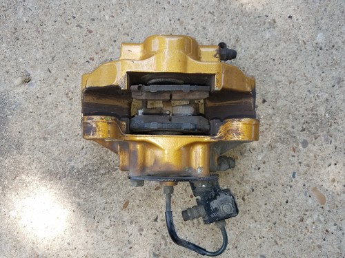2003-2008 INFINITI G35 NISSAN 350Z RIGHT LEFT REAR BREMBO GOLD BRAKE CALIPER SET - Picture 6 of 19