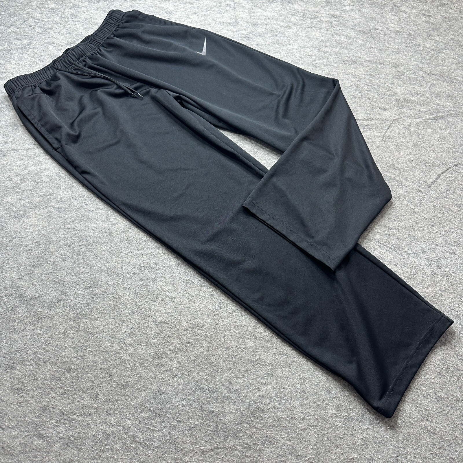 Nike Epic Knit Training Pants Men XL Black 30" Track 927388 Straight