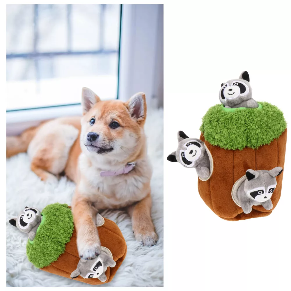 Plush Dog Toys Interactive Dog Puzzle Toys Cute Sloth Teething