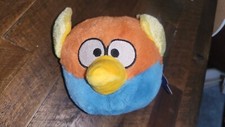 Collectible Plush 2011 Angry Birds Plush 7" Roveo The Lightning Bird