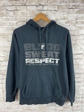 Under Armour Project Rock Sz Medium Black Blood Sweat Respect Sweatshirt Hoodie