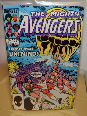 The Avengers #247 (1984, Marvel) New Warehouse Inventory in VG/VF Condition